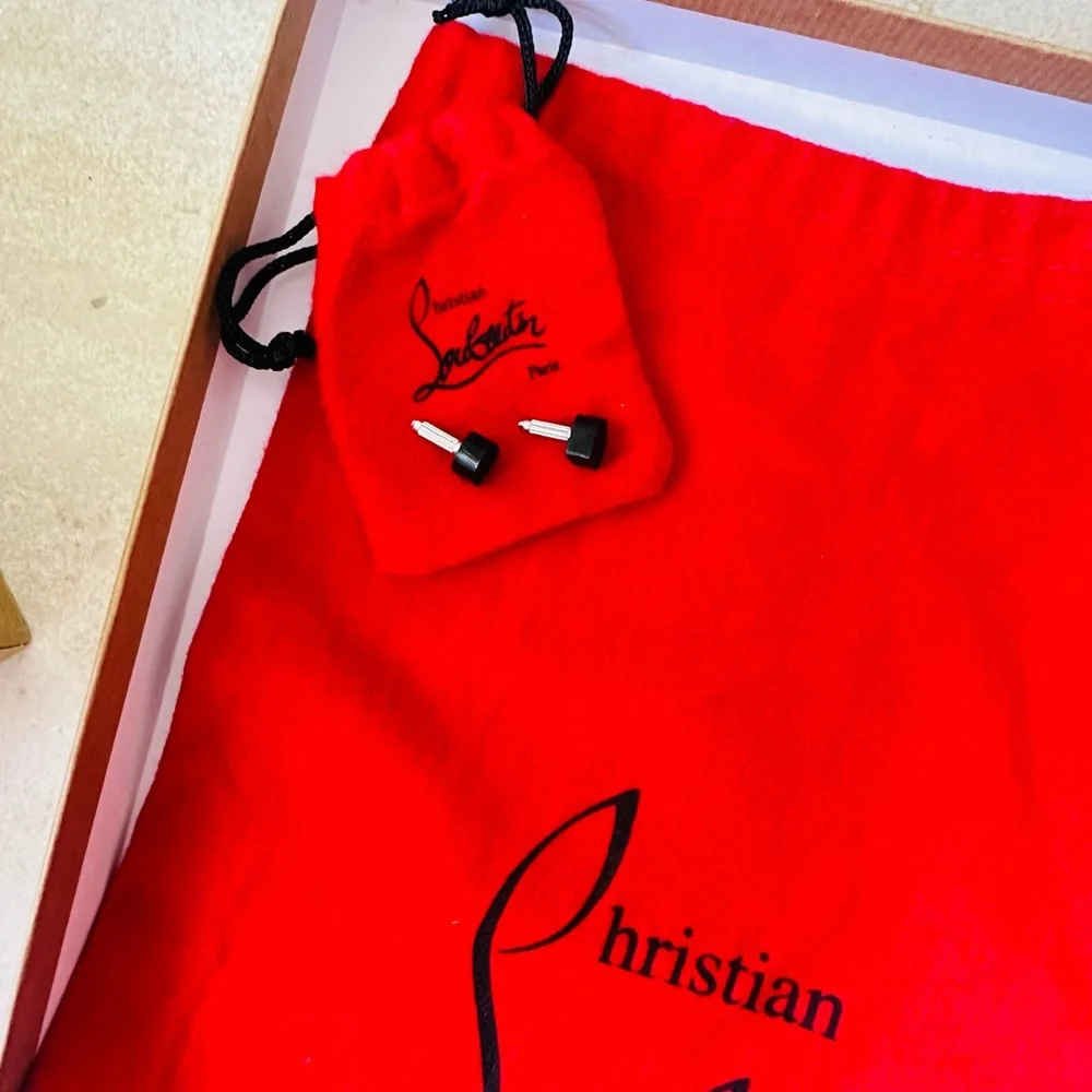 Christian Louboutin Simple Pump 100 Patent Calf Black size 36.5  US size 6 - Picture 7 of 16